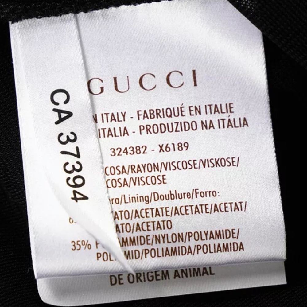 Gucci, $1700 price, NWT, CLASSY Jersey Dress - Picture 8 of 8